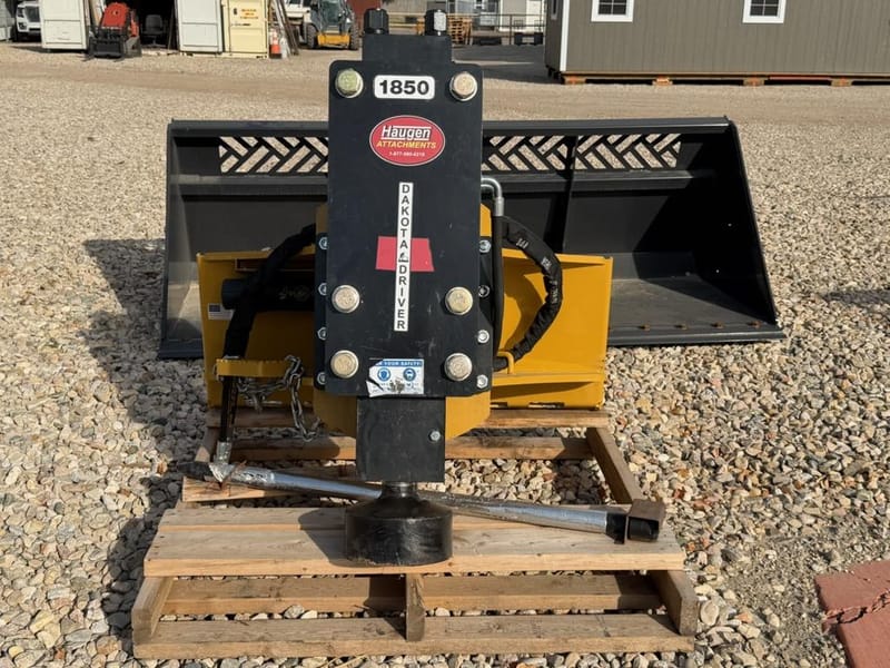 Haugen PD-1850 Post Pounder  LIKE NEW DEMO UNIT!