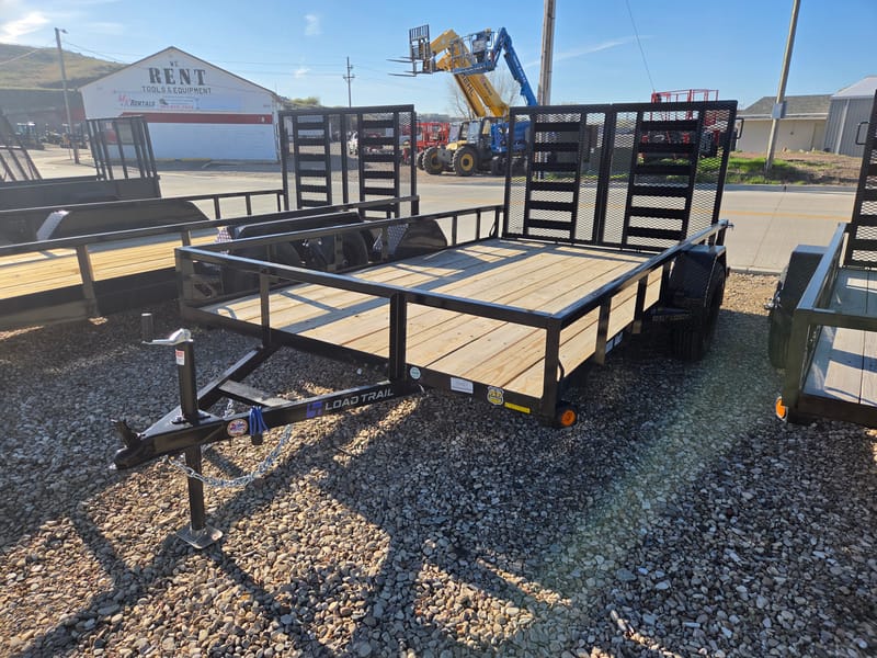 2026 Load Trail 83"x12' Utility Trailer Split HD Ramp Gate 3500lb GVW