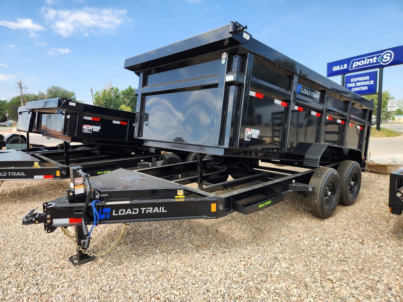 Load Trail 83"x14'x48" Dump Trailer 14K GVW, 14 ply tires